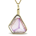 Brandberg Amethyst Quartz Polished Slice Pendant | Venusrox