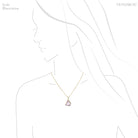 Brandberg Amethyst Quartz Polished Slice Pendant | Venusrox