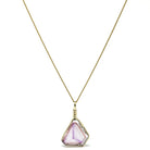 Brandberg Amethyst Quartz Polished Slice Pendant | Venusrox