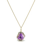Brandberg Amethyst Quartz Polished Slice Pendant | Venusrox
