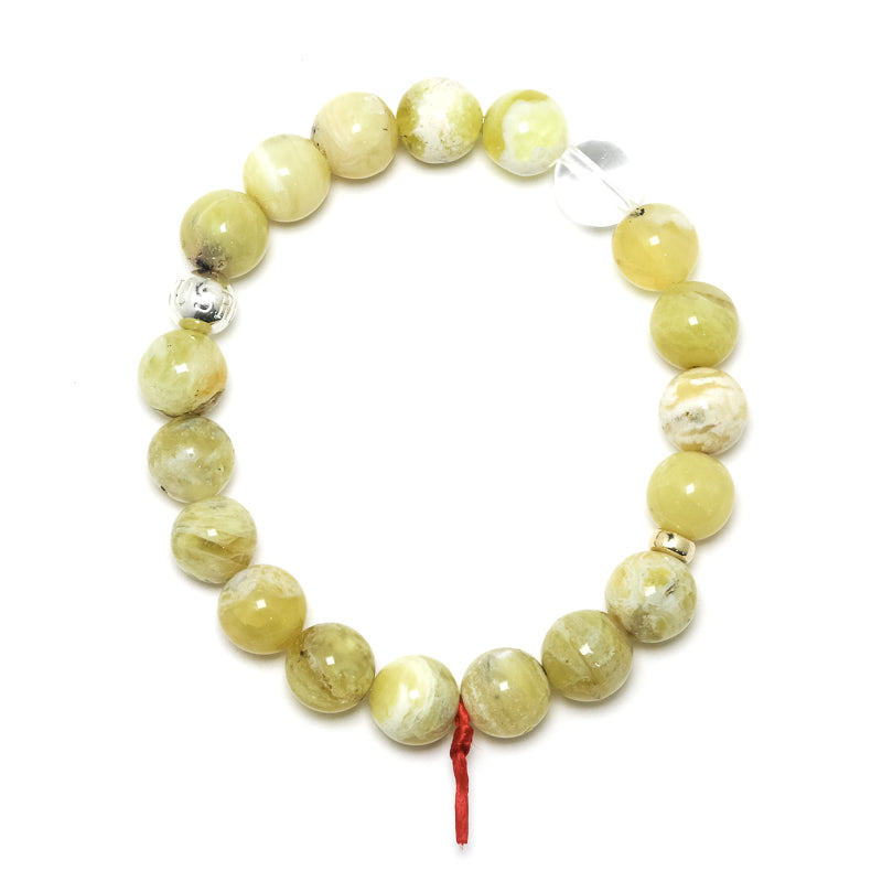 Yellow Opal Bead Bracelet from Mexico | Venusrox