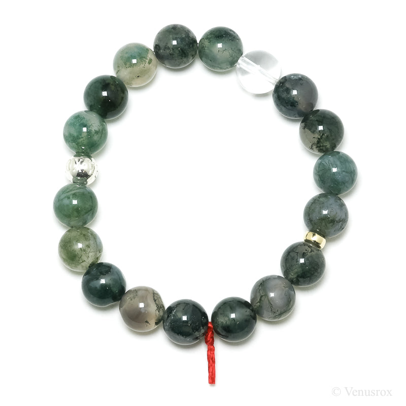 Moss Agate Bracelet from India | Venusrox 