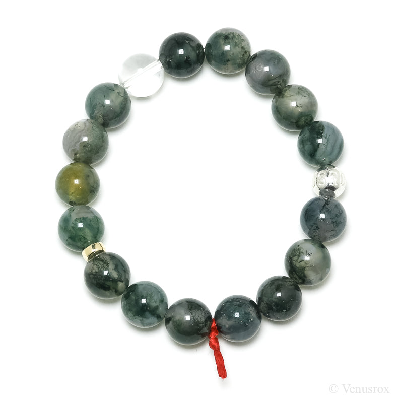 Moss Agate Bracelet from India | Venusrox 