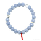 Angelite Bead Bracelet from Peru | Venusrox