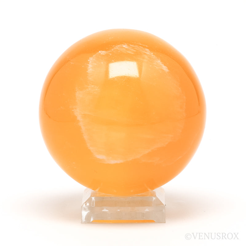 Orange Calcite Sphere from Utah, USA | Venusrox