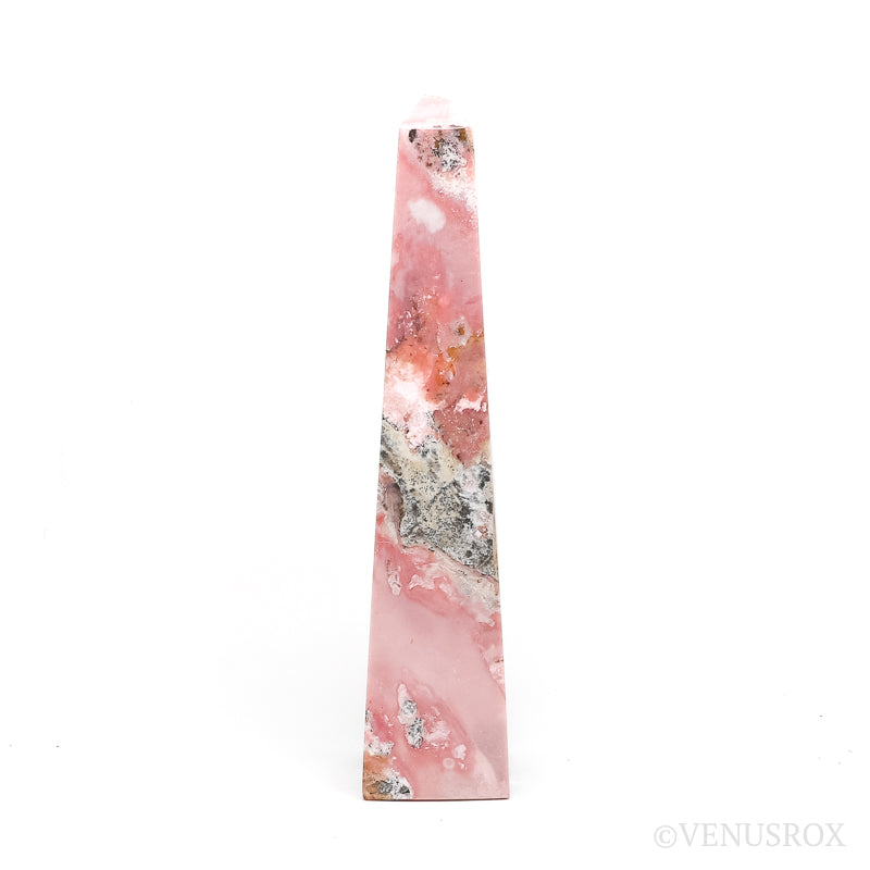 Pink Opal Polished Point from Peru | Venusrox