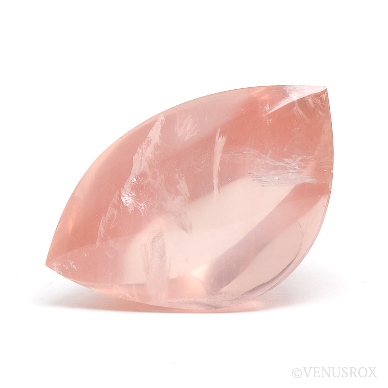 Rose Quartz Polished Flame from Brazil | Venusrox