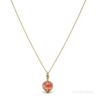 Rhodochrosite Sphere Pendant from Argentina | Venusrox