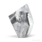 Black Phantom Lemurian Quartz Polished Crystal from Brazil | Venusrox