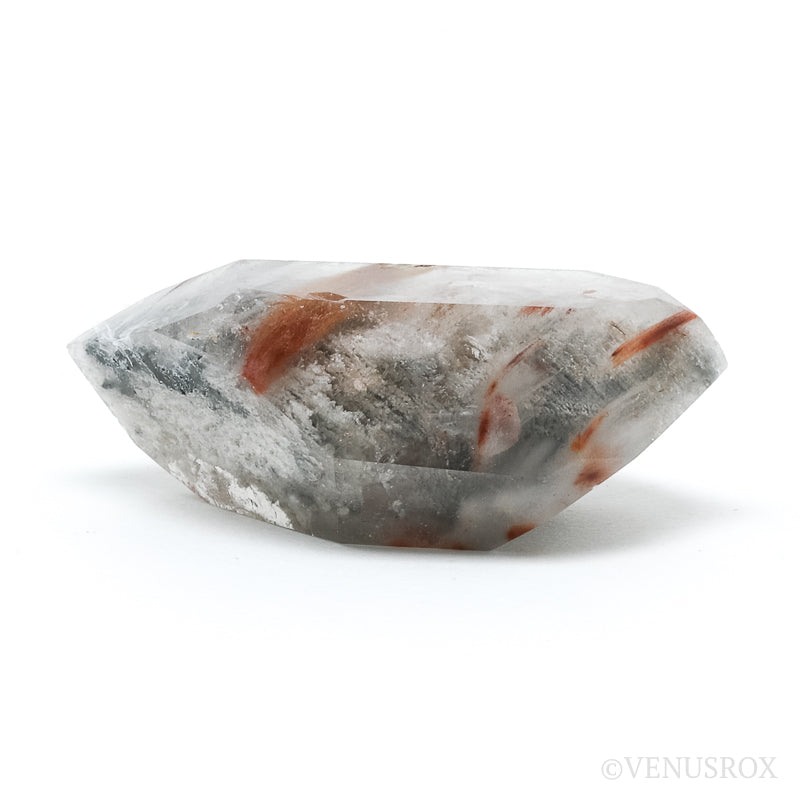 Amphibole Quartz Double Terminated Polished Point from Brazil | Venusrox