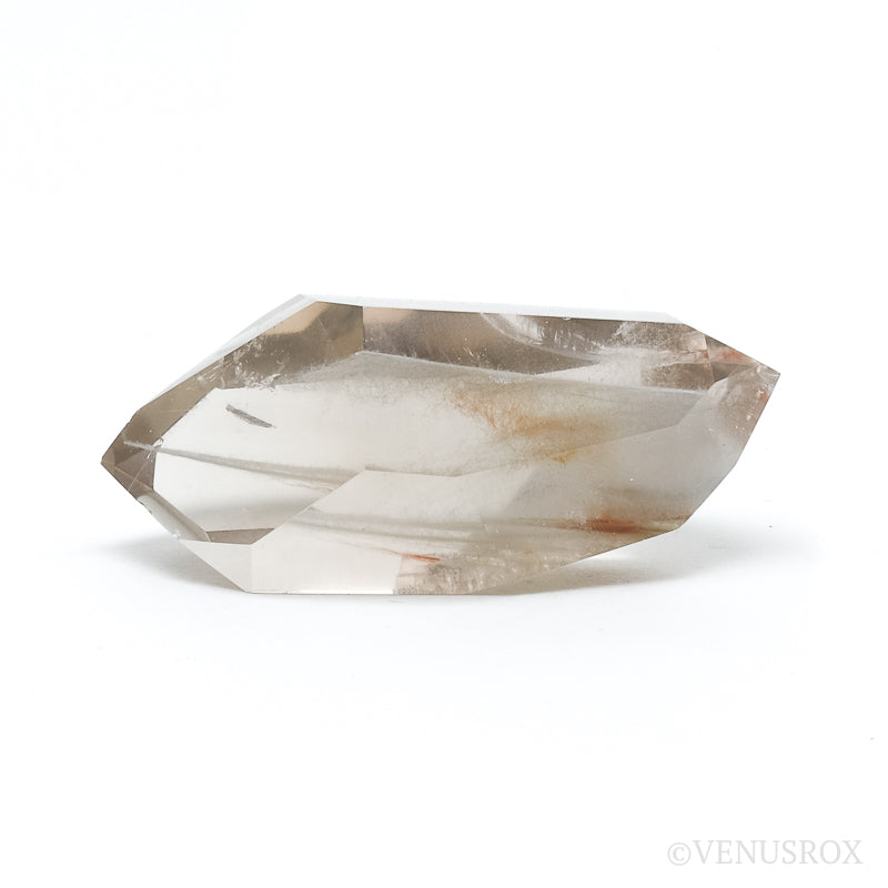 Amphibole Quartz Double Terminated Polished Point from Brazil | Venusrox