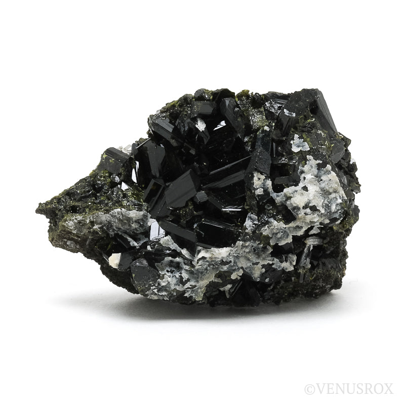 Epidote Natural Cluster from Khorwin Mt, Tafresh County, Iran | Venusrox