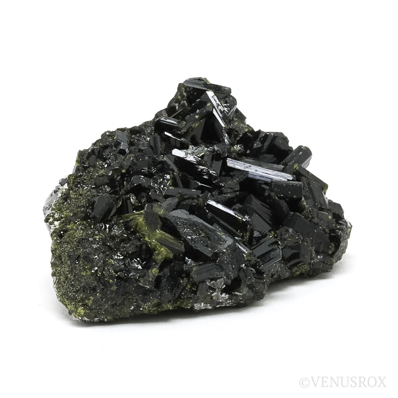 Epidote with Quartz Natural Cluster from Khorwin Mt, Tafresh County, Iran | Venusrox
