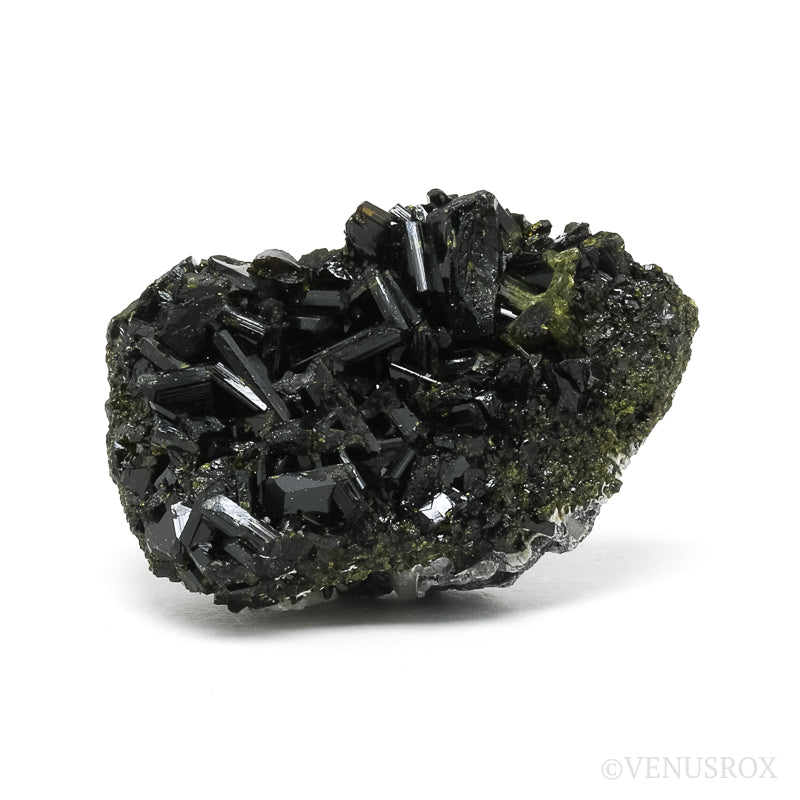 Epidote with Quartz Natural Cluster from Khorwin Mt, Tafresh County, Iran | Venusrox