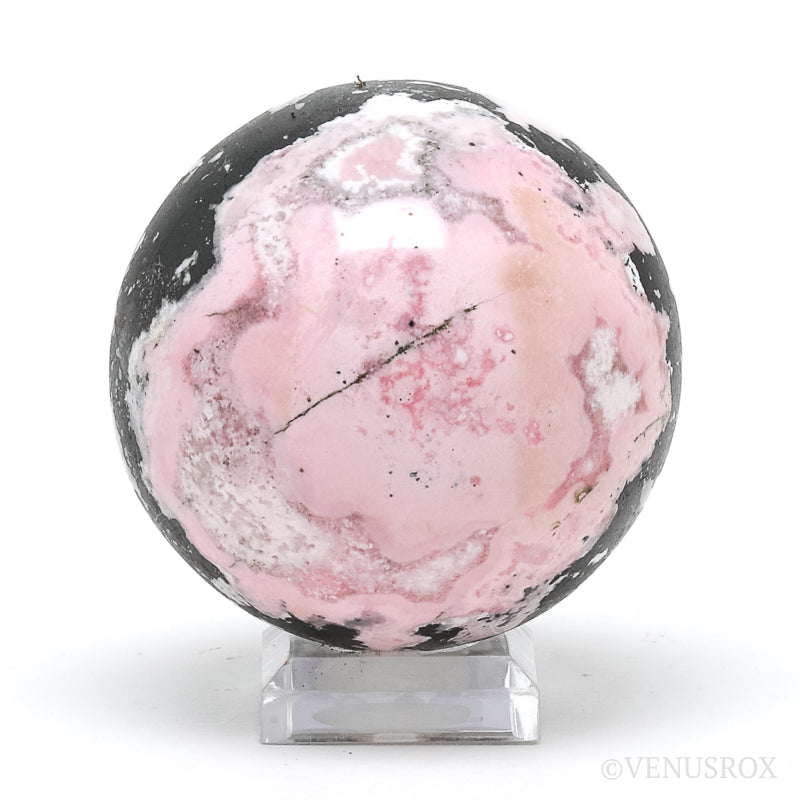 Rhodonite Polished Sphere from Peru | Venusrox