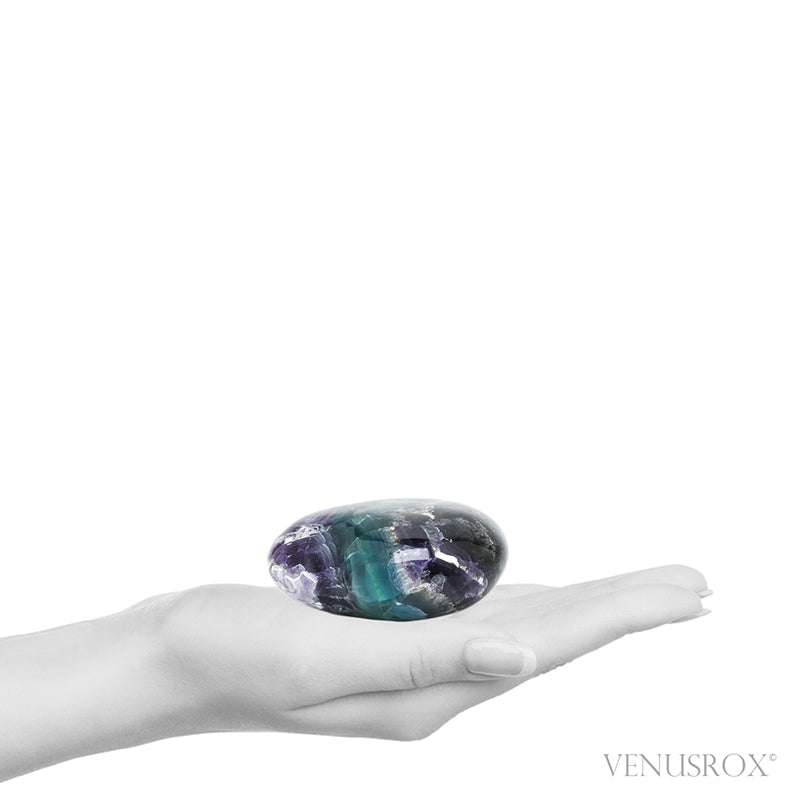 Fluorite Polished Heart from Mexico | Venusrox