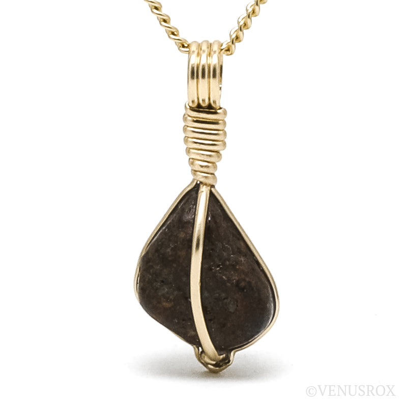 NWA Chondrite Meteorite Pendant from the Sahara Desert, North-West Africa | Venusrox