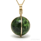Chrome Diopside Pendant from Russia | Venusrox