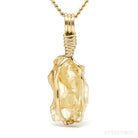 Yellow Danburite Crystal Pendant from Tanzania | Venusrox