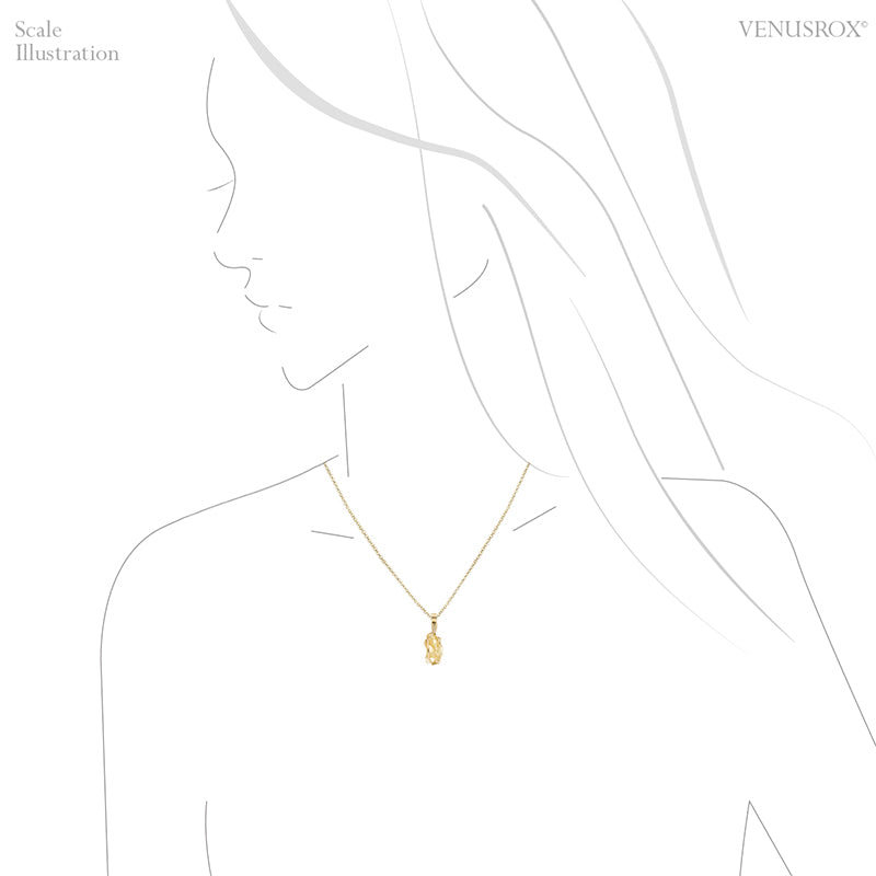 Yellow Danburite Crystal Pendant from Tanzania | Venusrox