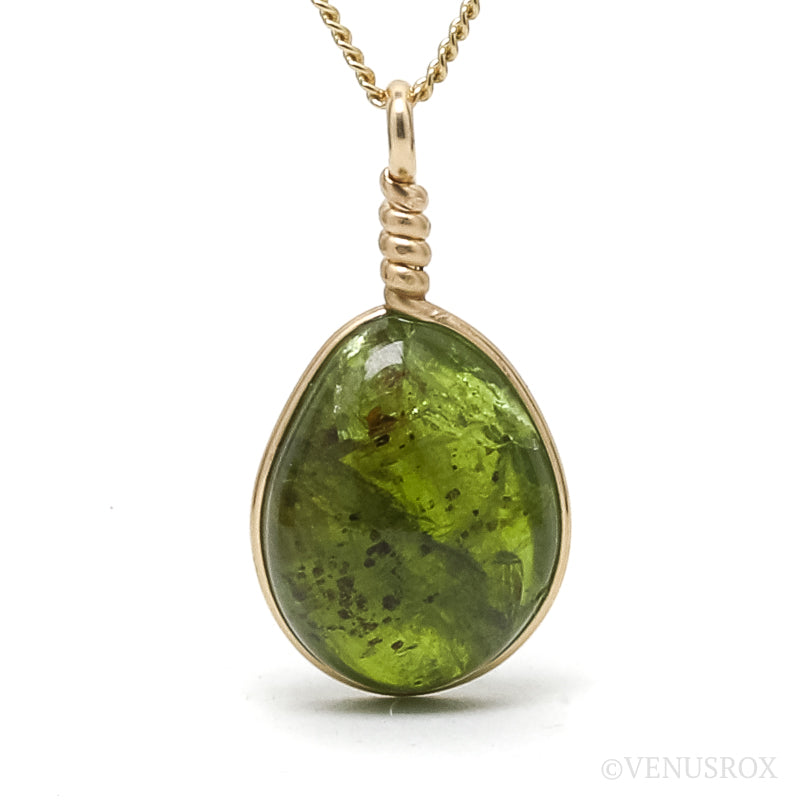 Peridot Crystal Pendant from the Kaghan Valley, Pakistan | Venusrox