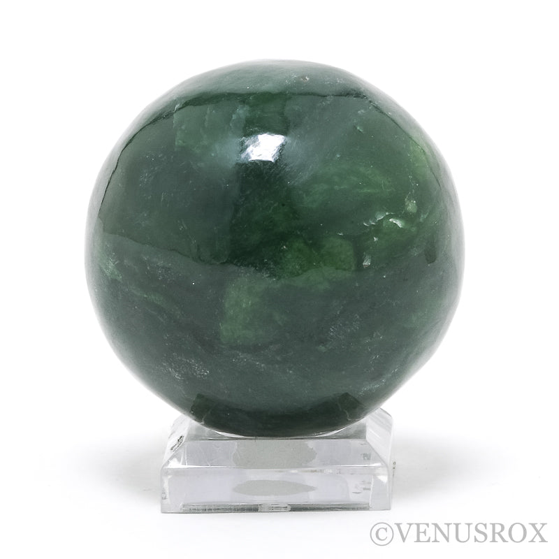 Green Nephrite Jade Sphere from Afghanistan | Venusrox