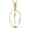 Clear Quartz Polished Crystal Pendant from Brazil | Venusrox