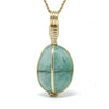 Emerald Polished Crystal Pendant from Brazil | Venusrox