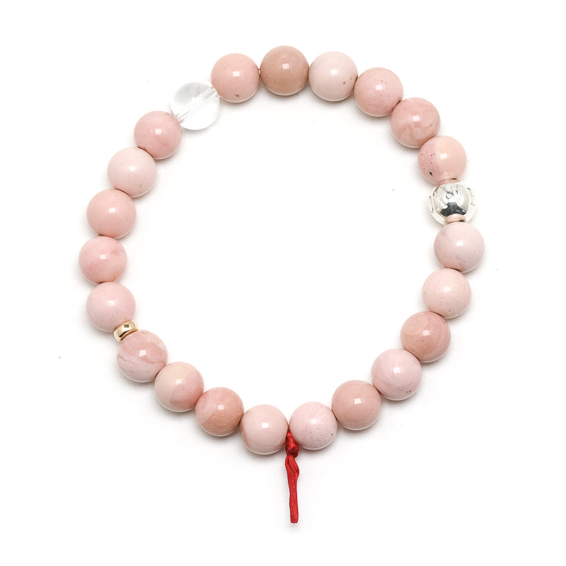 Pink Opal Bead Bracelet from Australia | Venusrox