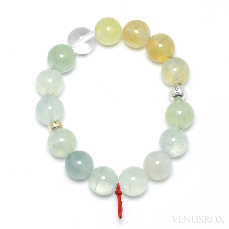 Prehnite Bracelet from Mali | Venusrox