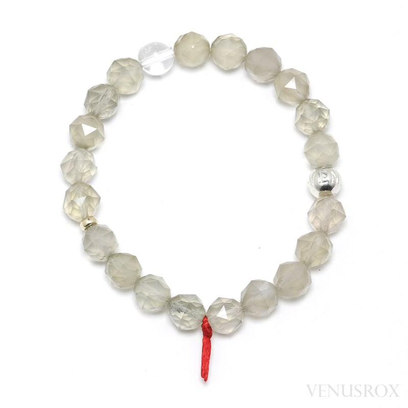 Grey Moonstone Bead Bracelet from India | Venusrox