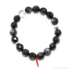 Silver Sheen Obsidian Bead Bracelet from Mexico | Venusrox