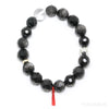 Silver Sheen Obsidian Bead Bracelet from Mexico | Venusrox