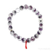 Quartz with Amethyst, Goethite & Hematite Bracelet from Brazil | Venusrox