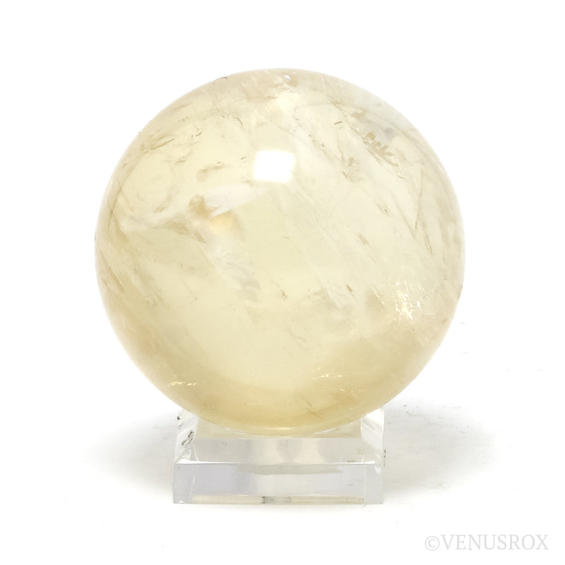 Honey Calcite Polished Sphere from China | Venusrox