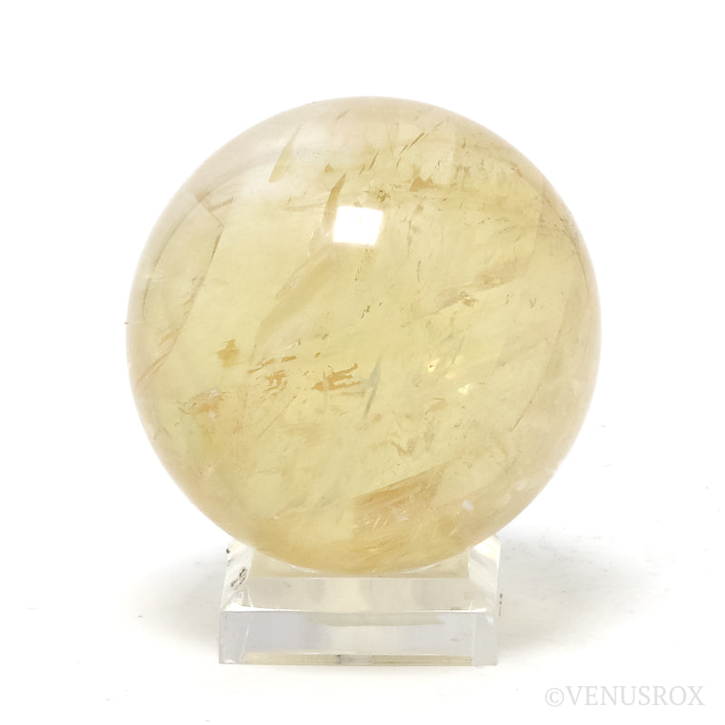 Honey Calcite Polished Sphere from China | Venusrox