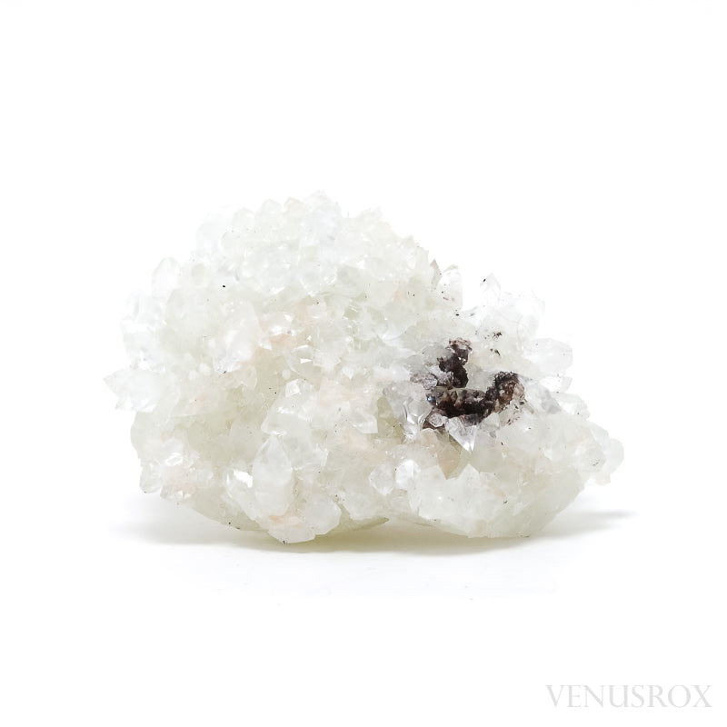 Apophyllite with Stilbite, Heulandite, Chalcedony & Calcite Natural Cluster from Maharashtra, India | Venusrox