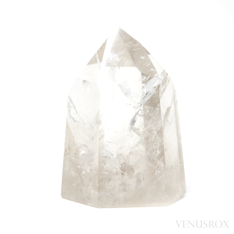 Smoky Phantom Lemurian Quartz Polished Point from Brazil | Venusrox