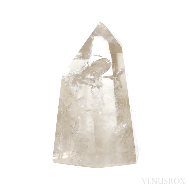 Smoky Lemurian Quartz Polished Point from Brazil | Venusrox