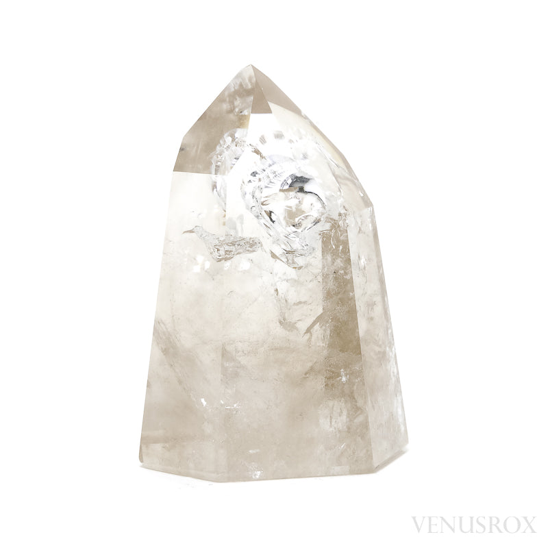 Smoky Lemurian Quartz Polished Point from Brazil | Venusrox