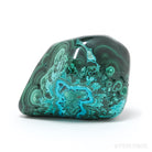 Malachite with Chrysocolla Polished Crystal from the Democratic Republic of Congo | Venusrox