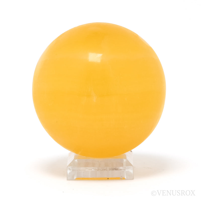 Orange Calcite Sphere from Utah, USA | Venusrox