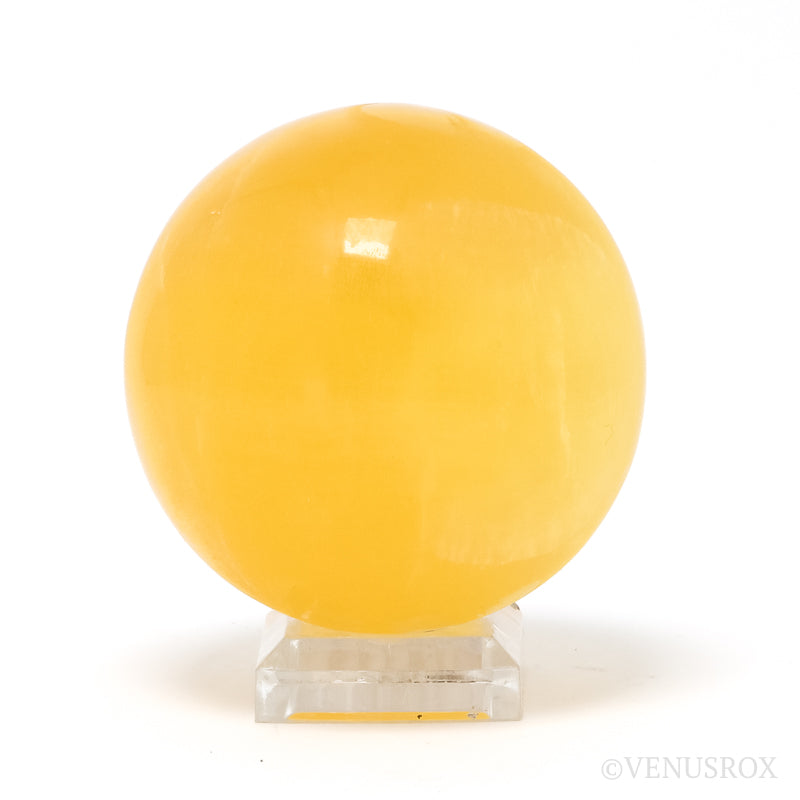 Orange Calcite Sphere from Utah, USA | Venusrox