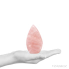 Rose Quartz Polished Flame from Brazil | Venusrox