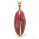 Rhodonite Polished Crystal Pendant from Brazil | Venusrox