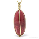 Rhodonite Polished Crystal Pendant from Brazil | Venusrox