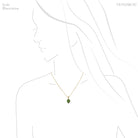 Peridot Polished Sphere Pendant from the Kaghan Valley, Pakistan | Venusrox