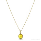 Natural Baltic Amber with Insect Polished Crystal Pendant | Venusrox