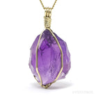 Amethyst Natural Crystal Pendant | Venusrox