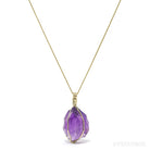 Amethyst Natural Crystal Pendant | Venusrox